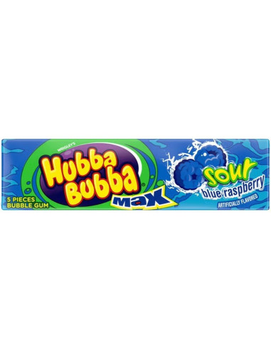 Hubba Bubba Bubble Gum Sour Blue Raspberry - My American Market
