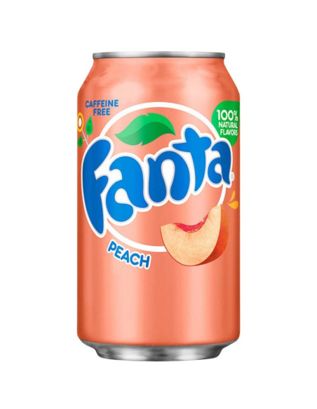Fanta Peach Soda Alla Pesca - My American Market