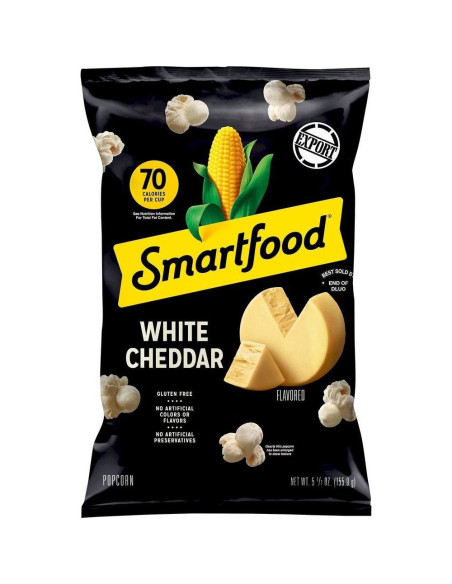Smartfood - White Cheddar Popcorn (pop-corn au cheddar) - My American Market