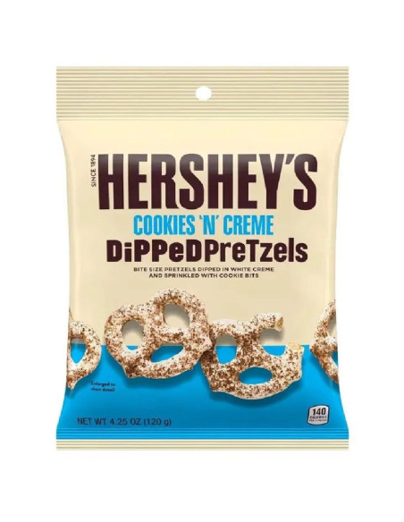 Hershey'S Bretzel Recubrimiento Cookies And Creme - My American Market