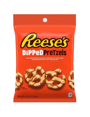 Reese'S Bretzel Ricoperti Di Cioccolato Sacchetto - My American Market