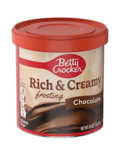 Betty Crocker - Rich & Creamy Chocolate Frosting (glassa al cioccolato pronta all'uso) - My American Market