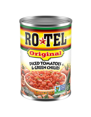 Ro*Tel - Diced Tomatoes & Green Chilies (tomates et piments verts en dés) - My American Market