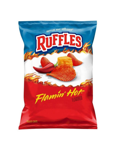 Ruffles Flamin Hot Chips - My American Market