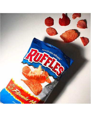 Ruffles Flamin Hot Patatine - My American Market