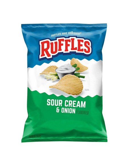 Ruffles Sour Cream & Onion Chips - My American Market