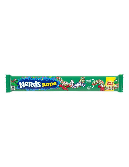 Wonka Nerds Rope Holiday Bastoncino Caramella - My American Market
