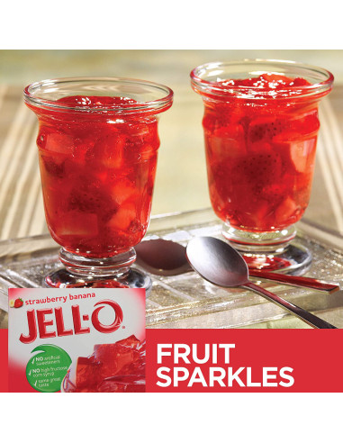 Jello Strawberry - Banana - My American Market