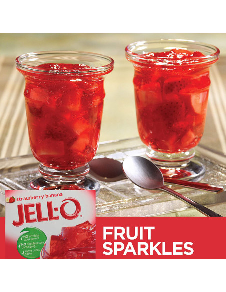 Jello Strawberry - Banana - My American Market