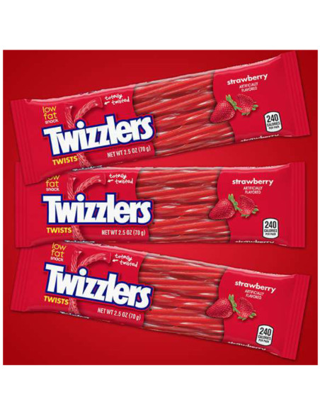 Hershey'S Twizzlers Twists Sabor Fresa - My American Market