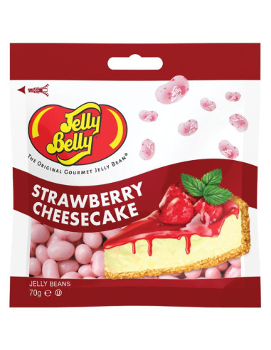 Jelly Belly Beans Caramelle Gusto Cheescake Alla Fragola - My American Market