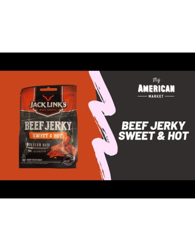 Jack Link'S Beef Jerky Carne Essiccata Dolce Piccante - My American Market