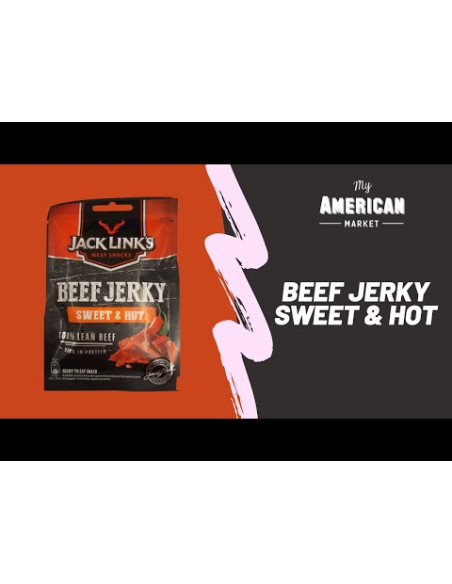 Jack Link's - Viande Séchée De Boeuf Sweet & Hot - Beef Jerky - My American Market