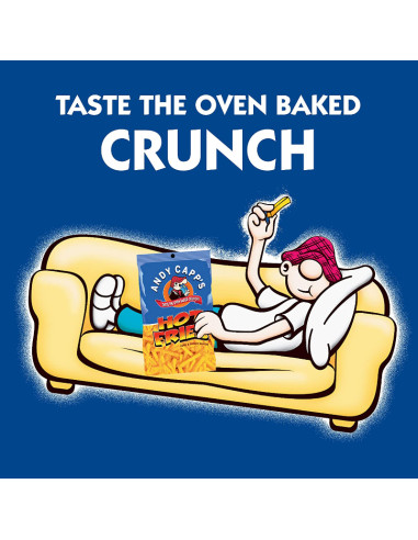 Andy Capp's - Cheddar Fries (bâtonnets de maïs au cheddar) - My American Market