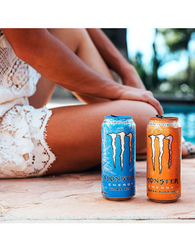 Monster Energy Ultra Sunrise Energy Drink - My American Market