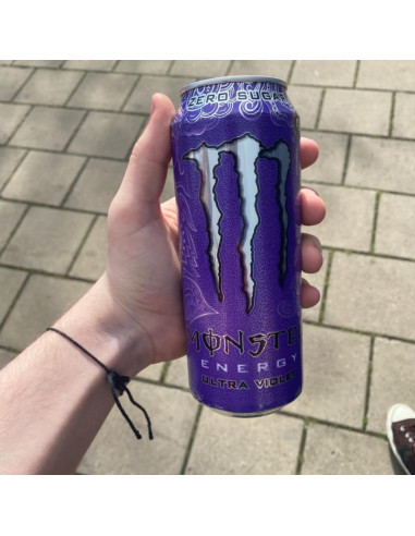 Monster Energy - Ultra Violet Boisson Énergisante - My American Market