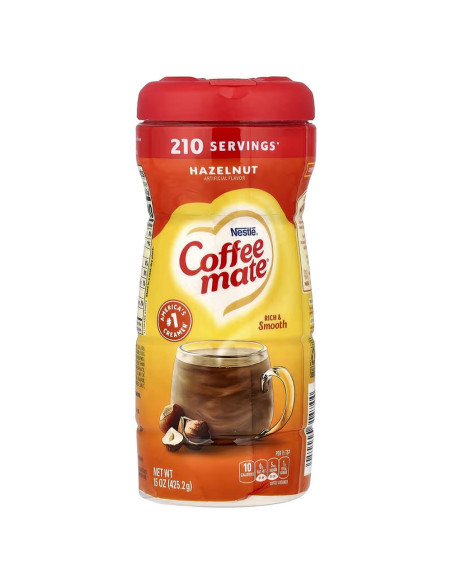 Coffee Mate - Hazelnut (crème pour café à la noisette) - My American Market