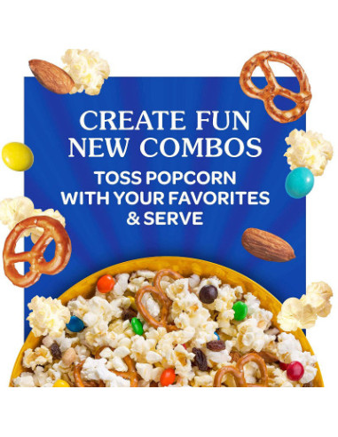 Act II - Movie Theater Butter Popcorn (popcorn al burro per microonde) - 3 bustine - My American Market