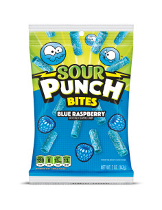 Sour Punch Caramelos Frambuesa Azul - My American Market