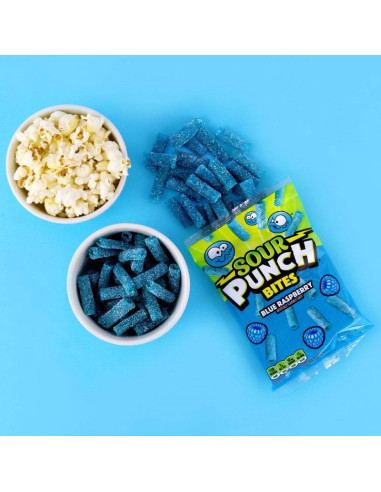 Sour Punch Caramelos Frambuesa Azul - My American Market