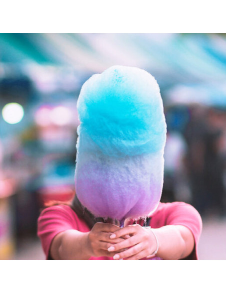 Fluffy Stuff - Rainbow Sherbet (barbe à papa multicolore) - My American Market