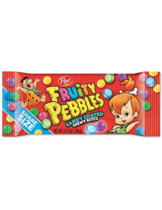 Fruity Pebbles - Candy Coated Chewy Bites (bouchées moelleuses enrobées) - My American Market