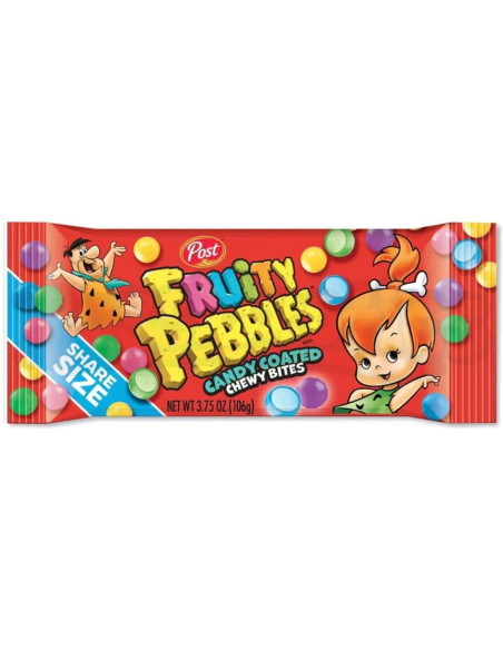 Fruity Pebbles - Candy Coated Chewy Bites (bouchées moelleuses enrobées) - My American Market