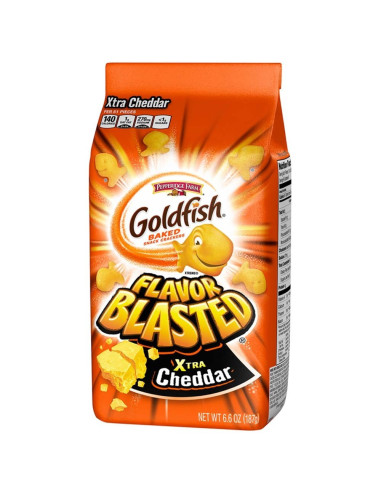 Pepperidge Farm Goldfish Flavor Blasted Xtra Cheddar - My American Market