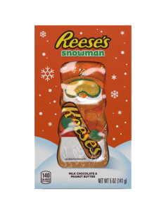 Reese'S Pupazzo Di Neve Al Cioccolato E Burro Di Arachidi - My American Market