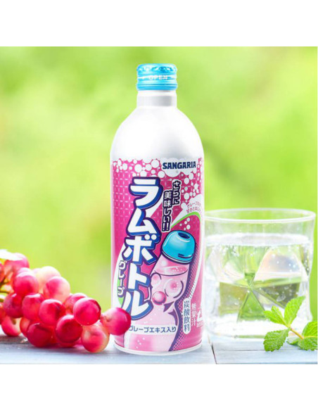 Sangaria Grape Ramu Bottle Soda - My American Market