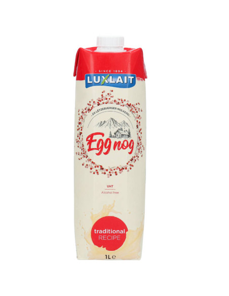 Luxlait - Egg Nog (bevanda cremosa vaniglia e rum) - My American Market