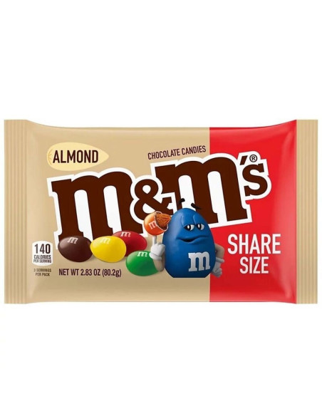 M&M'S Mandorle Intere Formato Grande - My American Market