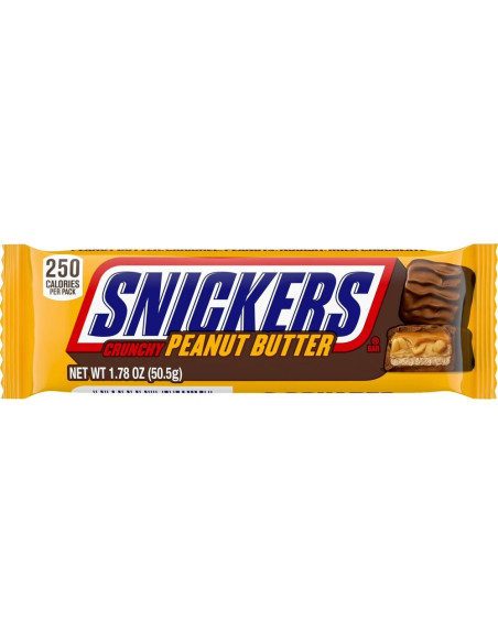 Snickers Peanut Butter - Snack Cacao E Burro D'Arachidi - My American Market