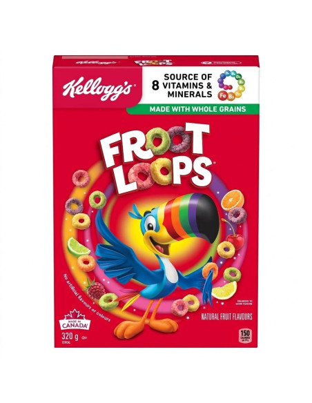 Kellogg'S Froot Loops Cereali - My American Market