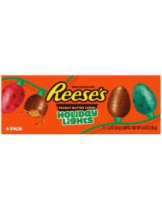 Reese's - Peanut Butter Creme Holiday Lights (bouchées festives chocolat-cacahuète) - My American Market