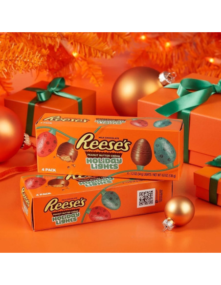 Reese'S Ghirlanda Di Natale Al Cioccolato E Burro Di Arachidi - My American Market