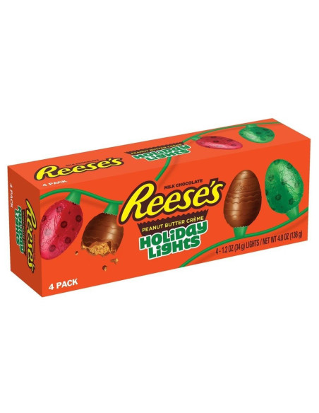 REESE's PEANUT BUTTER  HOLIDAY LIGHTS - My American Market