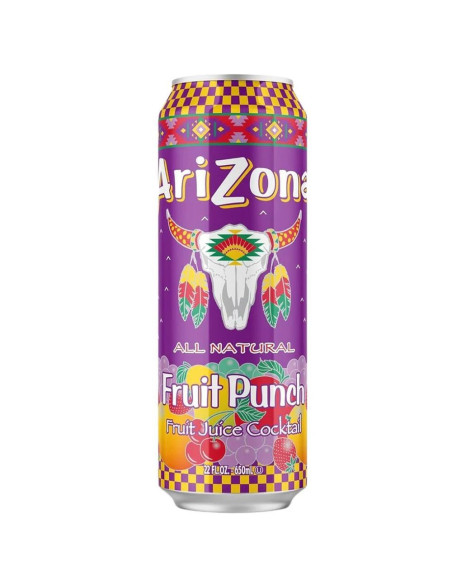 AriZona - Jus de Fruits Fruit Punch en Canette - My American Market
