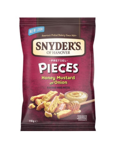 SNYDER's HONEY MUSTARD AND ONION PRETZEL PIECES - My American Market