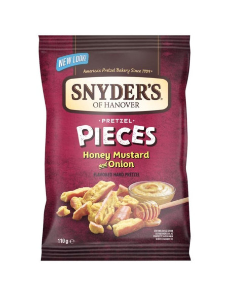 SNYDER's HONEY MUSTARD AND ONION PRETZEL PIECES - My American Market