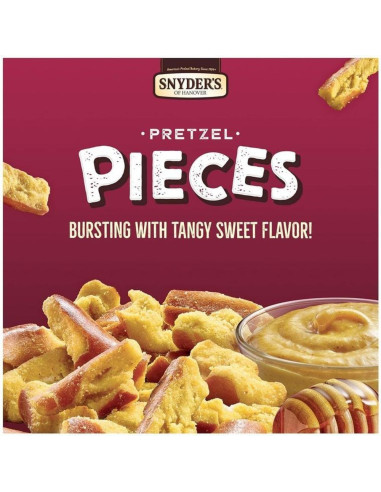 SNYDER's HONEY MUSTARD AND ONION PRETZEL PIECES - My American Market