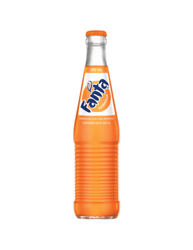 Fanta -  Mexicain Orange Bouteille Verre - My American Market