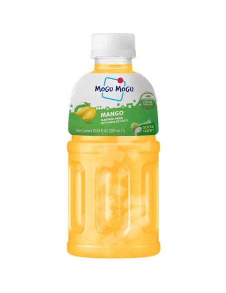 Mogu Mogu Mango And Nata De Coco Drink - My American Market
