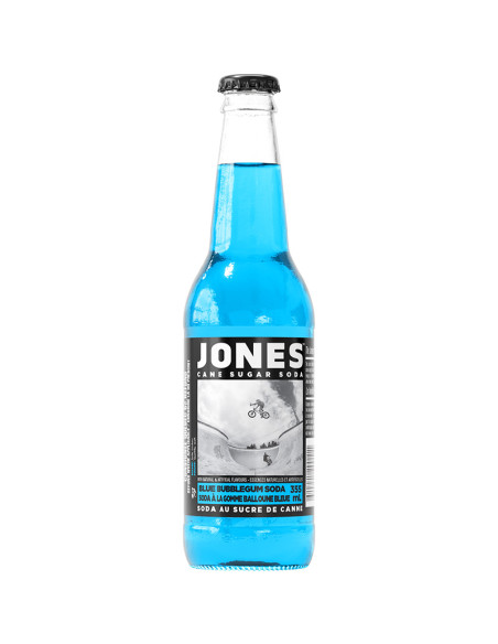 Jones - Blue Bubblegum (soda goût chewing-gum) - My American Market