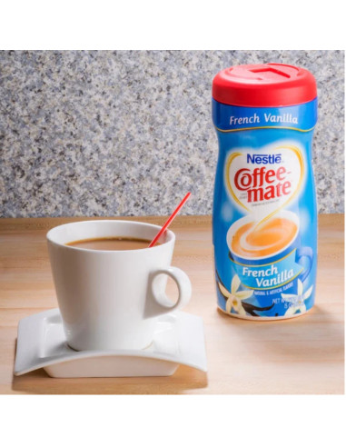 Coffee Mate - French Vanilla (crème pour café à la vanille) - My American Market