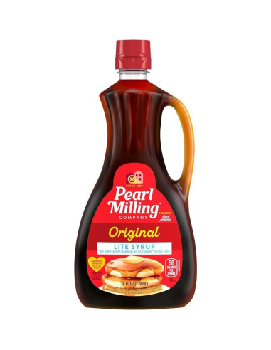 Pearl Milling Company (Ex-Aunt Jemima) Sciroppo Per Pancakes Light - My American Market