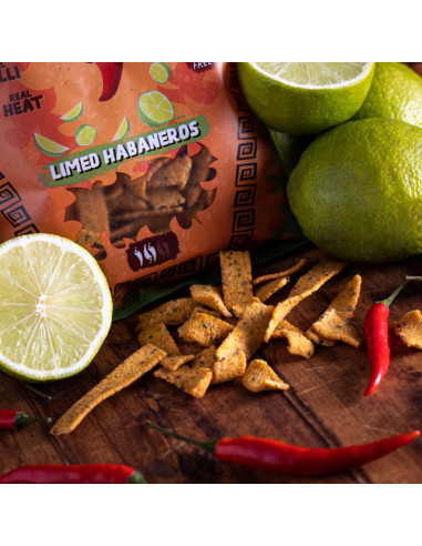Hot Chip Strips Chips Lima Pimientos Habaneros - My American Market