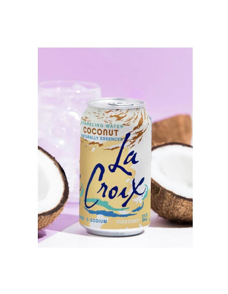 La Croix Acqua Frizzante Aromatizzata Al Cocco - My American Market