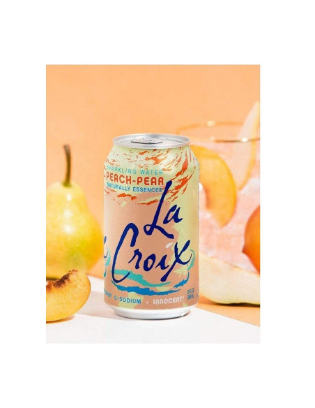 La Croix Sparkling Water Peach Pear - My American Market
