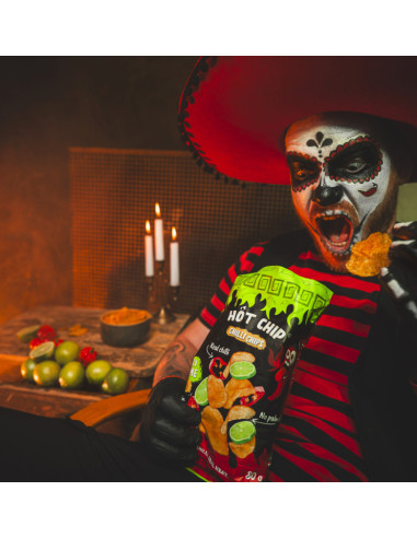 Hot Chip Potato Chips Chili And Lime - My American Market